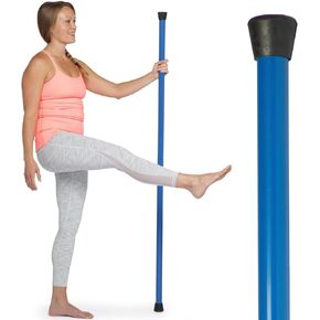 OPTP Booyah Stik by Bob and Brad - Yoga Stick and Mobility Stick for Stretching, Walking, and Exercise - Physical Therapy Stick, Pilates Stick, or Fitness Stick for Balance and Mobility Training