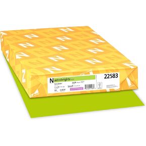 Neenah Paper 22583 Color Paper, 24lb, 11 x 17, Terra Green, 500 Sheets