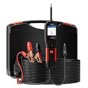 VDIAGTOOL V200 Automotive Circuit Probe Tester, 12V 24V Car Power Circuit Probe Kit, AC DC Voltage Tester, Diode Test, Resistance Check, Electrical System Test Tool, Relay Fuse Tester for Truck Boat