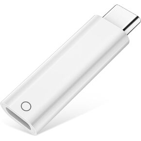 USB-C to Pencil Adapter Compatible with Apple Pencil 1st Generation USB-C to for Lightning Connector Charging Adapter for iPad 10th Gen Bluetooth Pair Male to Female Adapter Connector for Apple Pen