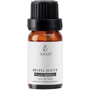 JCLOUD Royal Serenity Essential Oil Inspired by Ritz-Carlton Hotel | Hotel Collection - Pure Aromatherapy Diffuser Oil with Lemon, Jasmine and Amber, Home Luxury & Hotel Scents for Diffuser - 10mL