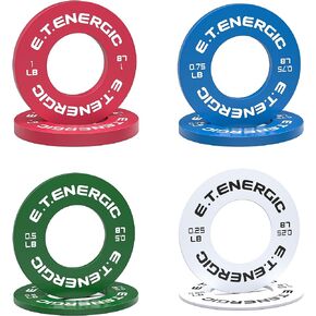 Fractional Weight Plates Set, Odorless Micro Weight Plates for Olympic Barbells for Change Plates Strength Training