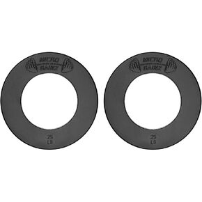 Micro Gainz Calibrated Fractional Weight Plate Set of 2 Plates, Choose Set (.25LB-1.25LB), Designed for Olympic Barbells for Strength Training & Micro Loading Bar Weights, Made in USA