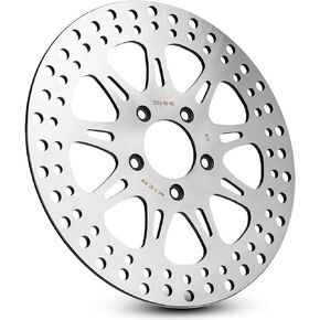 11.5'' 2 pcs Front +1 pcs Rear Brake Rotors for Harley Road King/Super Glide/Electra Glide/Dyna Low Rider/Fat Boy FXDLI FXDXI FLHTC FLHTCi Stainless Steel Brake Disc Rotor