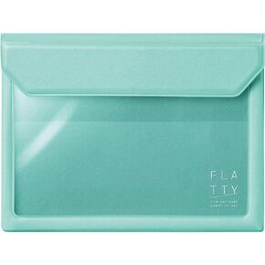 キングジム(Kingjim) King Jim Flatty Bag-in-Bag, A6, Mint Green