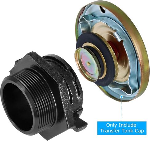 Transfer Tank Vented Fuel Diesel Tank Cap,Venting Pressure Tank Cap for 2 Inch Base,Vented Gas Cap for Fuel Transfer Tank/Auxiliary Fuel Tank/Vented Fuel Storage Tank-Only Include Vented Tank Fill Cap in Saudi Arabia