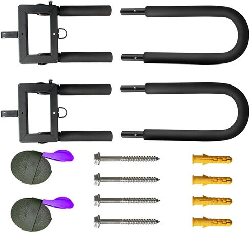 Foldable Wall Mounted Storage Rack Boat Kayak Storage Rack Carrier Bracket Canoe Steel Rack in Kuwait