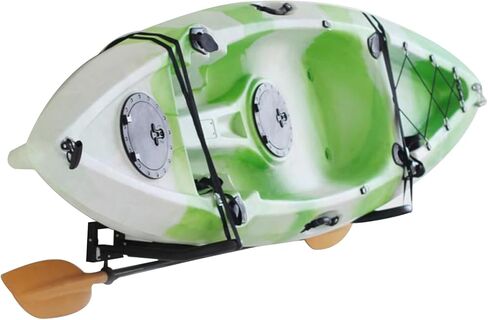 Foldable Wall Mounted Storage Rack Boat Kayak Storage Rack Carrier Bracket Canoe Steel Rack in Kuwait