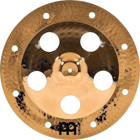 Meinl 18" Trash China Cymbal مع فتحات - كلاسيكيات رائعة مخصصة - صنع في ألمانيا، ضمان لمدة عامين (CC18TRCH-B) in Saudi Arabia