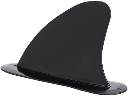 زعانف الكاياك، زعانف زعانف سكيج البلاستيكية المتينة لتتبع الزعانف المتكاملة لقوارب الكاياك وقوارب التجديف (أسود) in Kuwait