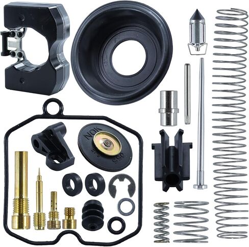 CV Carburetor Rebuil Rebuit Kit for Harley-Davidson CV40 ، XL883 ، XLH1200 ، Sportster 1200 ، 883 ، 1988-2006 يحل محل Harley Davidson 27421-99 ، 27490-04 ، 27465-04 ، 27501-88 ، 27004-89 ، 27415-99c in Kuwait