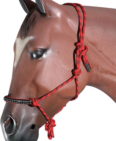 HILASON Western Horse Braided Poly Rope Crystal Accents Tack Halter in Saudi Arabia