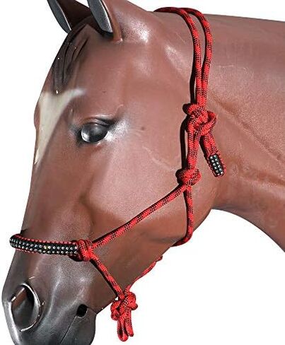 HILASON Western Horse Braided Poly Rope Crystal Accents Tack Halter in Saudi Arabia
