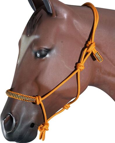 HILASON Western Horse Braided Poly Rope Crystal Accents Tack Halter in Saudi Arabia