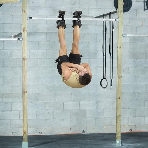 Estink Hanging Pull Up Boots,1 Pair Black Anti Gravity Inversion Hang Up Boots Therapy Gym Fitness Physio Hang Spine Posture with Comfortable Foam Padding and Safe Locking Clips in Kuwait