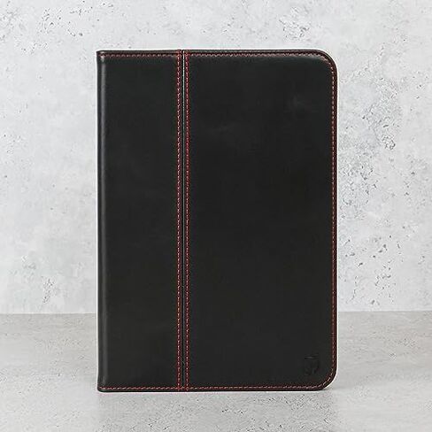 Casemade iPad Air 4th/5th Gen 10.9 بوصة (2020/2022) غطاء نحيف فاخر فاخر من الجلد الإيطالي الحقيقي/حافظة ذكية مع حامل مزدوج وخاصية النوم/الاستيقاظ التلقائي (أسمر) in Saudi Arabia