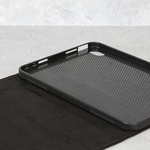 Casemade iPad Air 4th/5th Gen 10.9 بوصة (2020/2022) غطاء نحيف فاخر فاخر من الجلد الإيطالي الحقيقي/حافظة ذكية مع حامل مزدوج وخاصية النوم/الاستيقاظ التلقائي (أسمر) in Saudi Arabia
