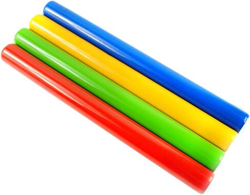 BESPORTBLE 4Pcs Relay Baton Game Accessories Aluminium Alloy Baton Racing Relay Batons Racing Competition Tools for Racing Outdoor Game in Saudi Arabia