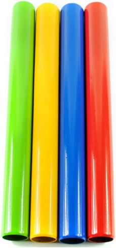 BESPORTBLE 4Pcs Relay Baton Game Accessories Aluminium Alloy Baton Racing Relay Batons Racing Competition Tools for Racing Outdoor Game in Saudi Arabia