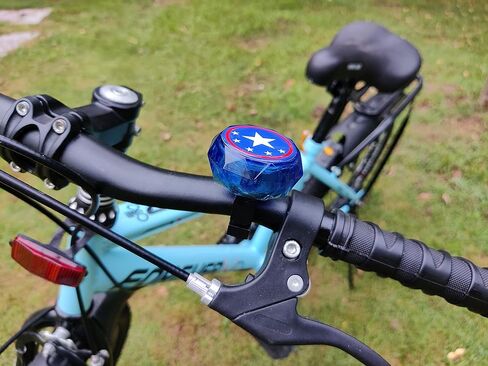 جرس الدراجة الماسي الدوار لدراجة الأطفال، جرس دراجة بصوت عالٍ للأطفال والبنات والأولاد in Kuwait