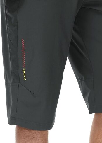 Rdruko Men's Outdoor Sports Hiking Long Shorts 12" Quick Dry Lightweight Capri 3/4 Shorts in Saudi Arabia