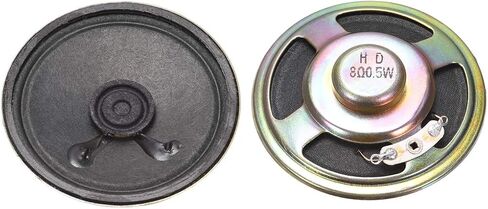 uxcell 0.5W 8 Ohm DIY Magnetic Speaker 57mm Round Shape Replacement Loudspeaker for 2pcs in Saudi Arabia