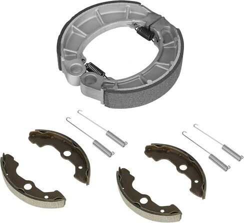 Front Rear Brake Shoes for Honda Rancher 350 TRX350TE FE TM FM 2000-2006, Foreman 400 TRX400 FW FGA FA1995-2007, TRX450 ES/S 1998-2001, TRX 450 FE/FM 2002-2004 - 3 Set in Saudi Arabia