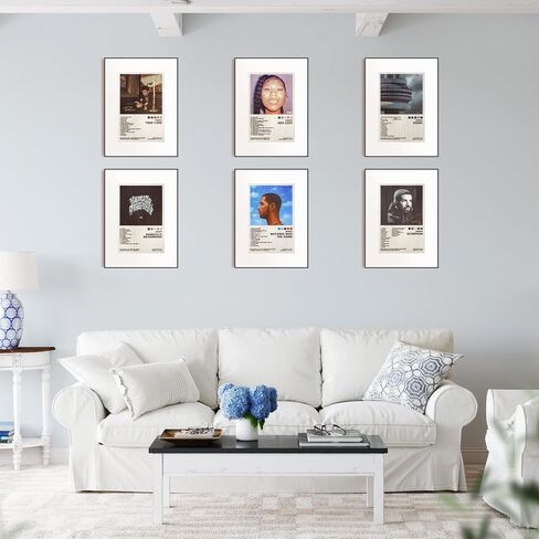 Drake Poster Set of 6 Album Cover Posters 8 by 12 inch Music Posters for Room Aesthetic Canvas Wall Art for Teens Room Decor UNFRAMED (Drake) in Saudi Arabia