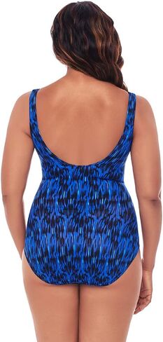 ملابس سباحة نسائية من Miraclesuit Boa Blues Peregrina حمالة صدر داخلية للتحكم في البطن قطعة واحدة in Saudi Arabia