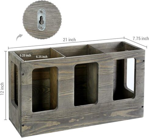 حامل بساط اليوجا من الخشب الصلب باللون الرمادي العتيق مثبت على الحائط من MyGift، منظم تخزين أسطوانة إسفنجية للياقة البدنية، رف بساط تمرين رياضي واقف على الأرض in Kuwait