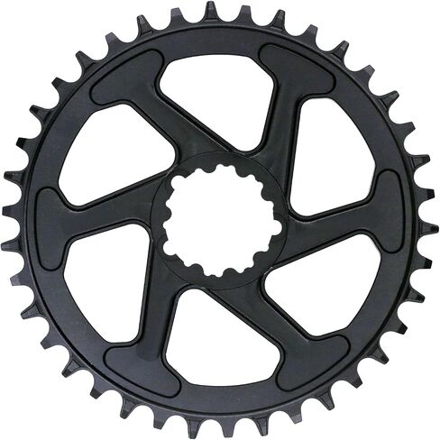DJC Bike Chainring Direct Mount 6mm Offset Round Oval Chainring for Sram GXP Interface Crankset Aluminum Lightweight 30 32 34 36 38 Tooth in Saudi Arabia