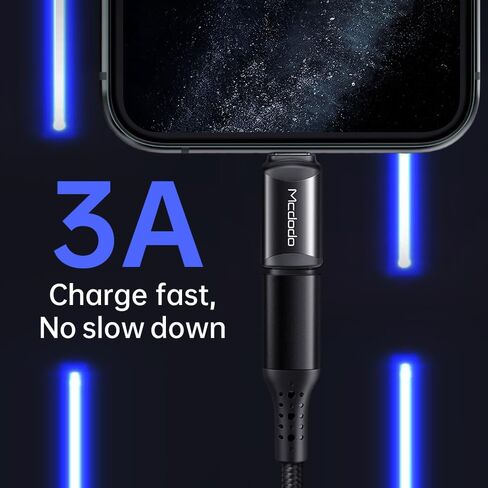 mcdodo USB-C Adapter Lightning Female to USB Type C Male Connector,i OS Lightning Cable Becomes Type-C Cable Compatible iPhone 15 Series,iPad,Galaxy S23 Support Fast Charging and Data Transfer,2 Pack in Saudi Arabia