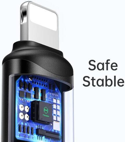 mcdodo USB-C Adapter Lightning Female to USB Type C Male Connector,i OS Lightning Cable Becomes Type-C Cable Compatible iPhone 15 Series,iPad,Galaxy S23 Support Fast Charging and Data Transfer,2 Pack in Saudi Arabia