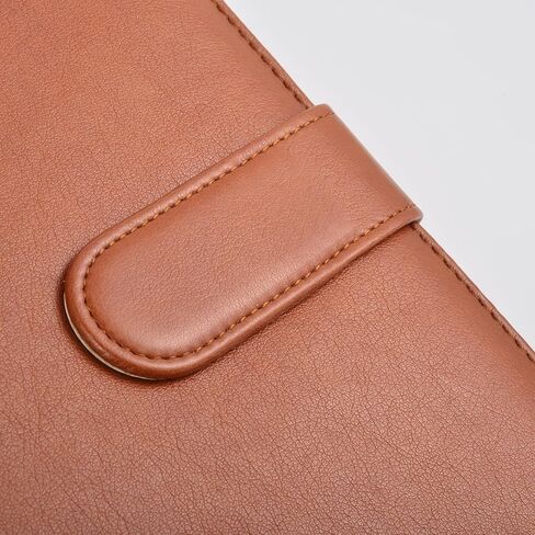 Black Superior Faux Leather Portfolio Resume Folder Legal Pad Conference Clipboard Document Organizer with Signature Pen/Business Card Holder/Letter A4 and Writing Pad/Mobile Phone Storage Pocket in Kuwait