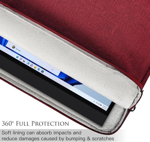 Portable Monitor Case Sleeve for Most 15.6/16.1 in Monitors, Compatible with KYY MNN Innoview Forhelp ASUS Zenscreen 15.6" 16" 16.1" Portable Display Monitors, Space Grey in Kuwait
