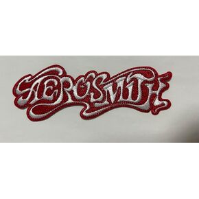 C&D Visionary Aerosmith Name Name Patch ، Red ، White