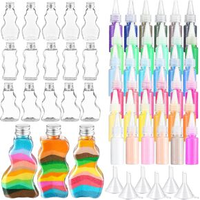 تتضمن مجموعات زجاجات فنية في Vertintong 60 Pc