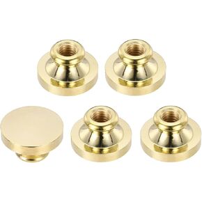Patikil 25mm ختم ختم الشمع فارغ ، 5 حزمة ختم ختم شمع الختم خمر الرجعية الرجعية النحاس