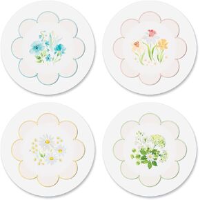 Fresh Essence Butterfly Envelope Seals - Set of 144 (4 Designs) Self-Adhesive, Flat-Sheet, 1-1/2" Sticker Seals, By Colorful Images