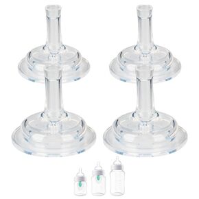 Sippy Spouts for Philips Avent Anti-Colic Baby Bottles, Soft 100% Silicone Sippy Cup Nipples, 6m+, Variable Flow, 6 Count