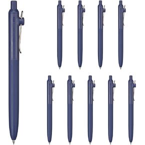 三菱鉛筆 Uniball Zento Model Downball Pen ، حبر أسود 0.5 مم ، حبر أسود قائم على الماء ، متماسك للغاية مع احتكاك مخفض ، ساحل ، حزمة 10 (UBNZSC05.10)