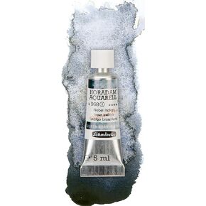 Schmincke - Horadam® Aquarell ، Super Drientulation ، 14 968 001 ، Indigo Haze ، 5 مل ، ظلال مبيضة بقوة ، أرقى ، ألوان مائية فائقة الحبيبات