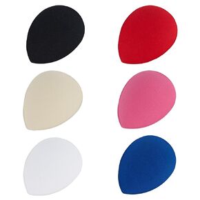مصممة 6 PCs teardrop fascinator hat قاعدة ، القبعات التي تصنع قاعدة ، 6 ألوان قاعدة قبعة لصنع القبعات القبع