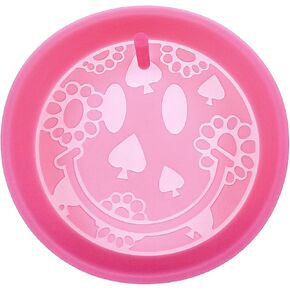 (300 تصميم اختياري) Mubyok M486 Western Smile Face Mound Silicone Mould for Baking Rooma Beads Car Supplies Supplies