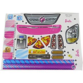 Barbie استبدال قطع الغيار Camper - FBR34 ~ تسميات / ملصقات بديلة ~ مجموعة ب ب