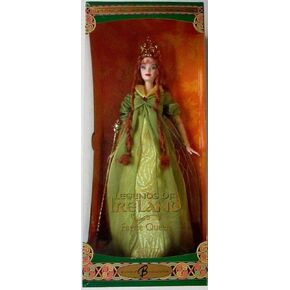 Barbie 2004 Legends of Ireland Faerie Queen Redhead Doll