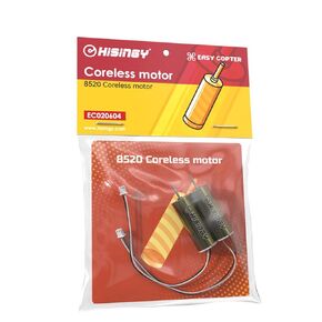 Drone Motor for Firefly Collection,8520 Coreless Motor,Brushed Motors,DIY Mini Drones,Drone Accessories(1pc Anode,1pc Cathode) (Silver)
