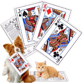 Cuweipeng Funny Dog Squeaky Toys - 4pcs reactling Newspaper Poker Toys Toys Creaks Interactive Bept Chew Oxford Fabric Assable Tug Tug Tug of War Cats Pet Pet Present