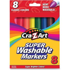 علامات CRA-Z-Art الكلاسيكية القابلة للغسل ، صندوق من 8 (10000PS-24)