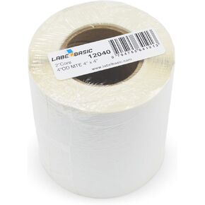 ملصقات حبر غير لامع 4 "دائرة لـ Epson TM-C3500 و TM-C3400 و Primera LX500 و LX400 ، 300 ملصقات/لفة على قلب 2 بوصة